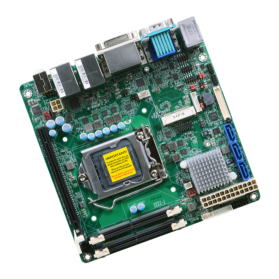 DFI SD100-H110/Q170 User Manual