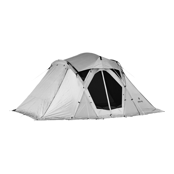 Snow Peak Living Shell in Ivory Instruction Manual