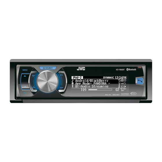 JVC KD-A65 Instructions Manual