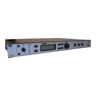 Klark Teknik DN 7103 Owner's Service Manual