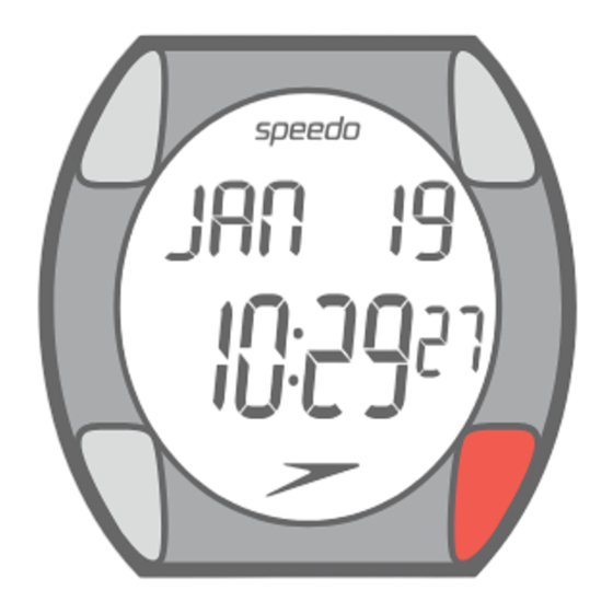 Speedo Aquacoach 22742 User Manual