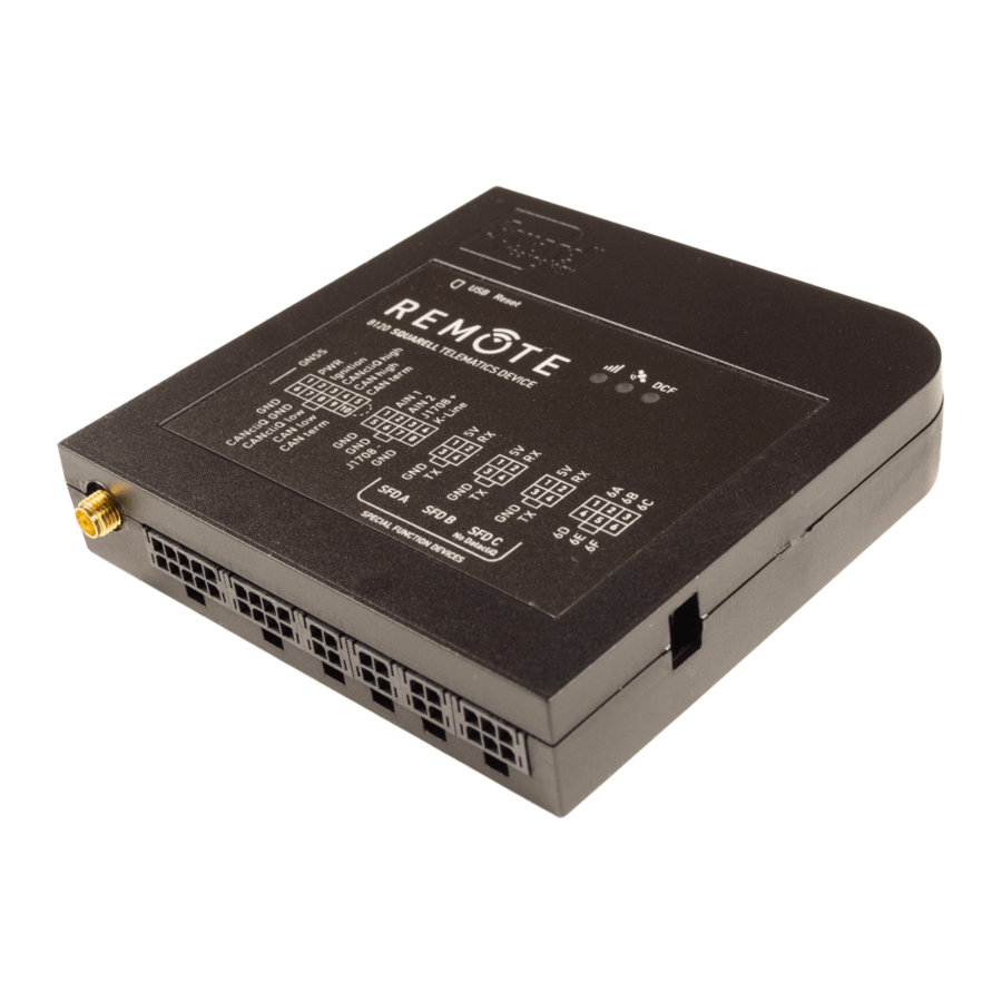 User Manuals: Squarell Technology REMOTE Collection