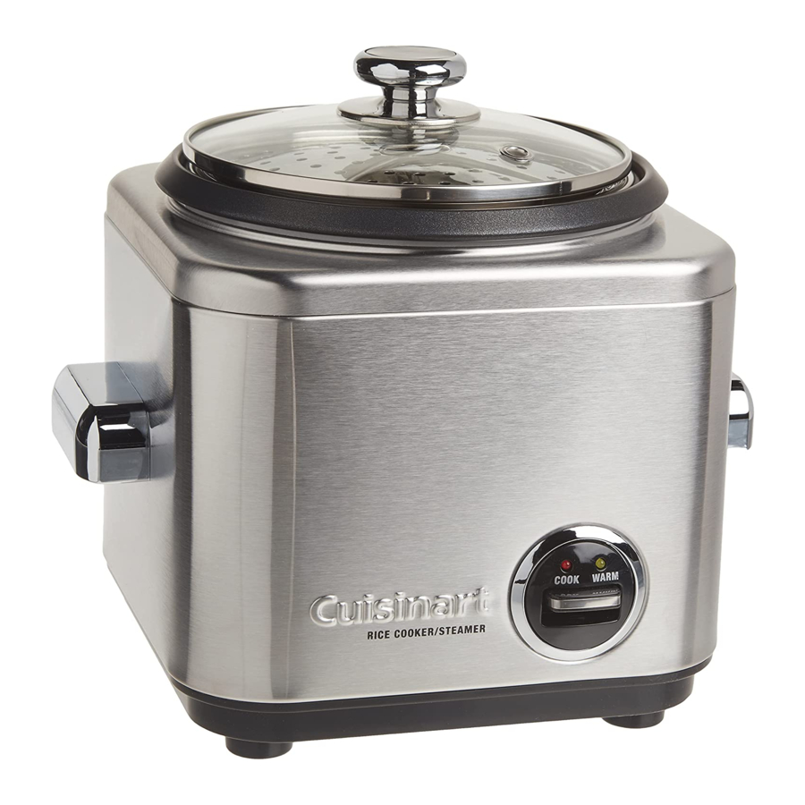 Cuisinart CRC400E Manual