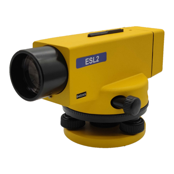 User Manuals: e-survey ESL2 Surveying Equipment