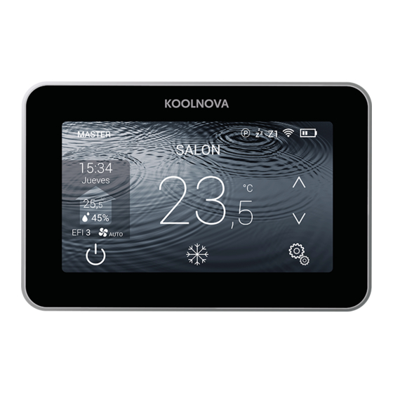 koolnova 100-ETER00 Quick Start Manual