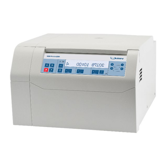avantor VWR Mega Star 600 Series Manuals