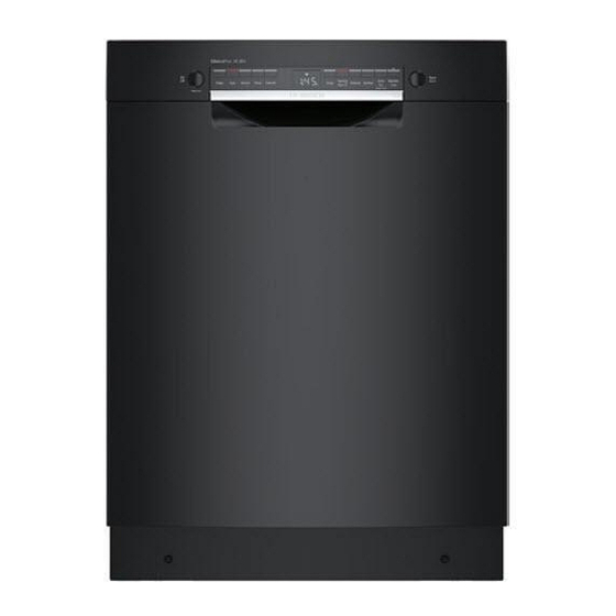 Bosch 300 Series Use And Care Manual
