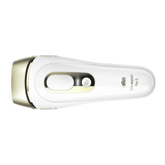 Braun Silk-expert Pro 5 PL5117 Manual