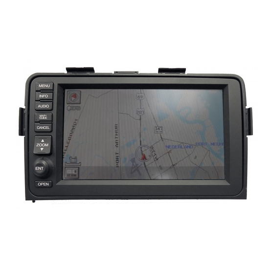Honda 2008 Ridgeline Navigation Manual