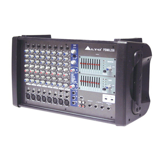 Alto PBM8.500 User Manual