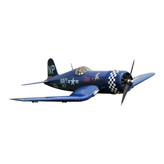Black Horse Model Corsair Instruction Manual Book