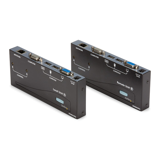 StarTech.com SV565UTPU User Manual