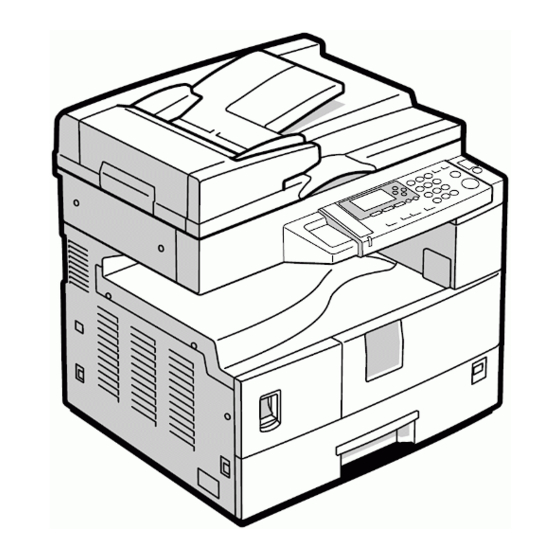 Ricoh D096 Manuals