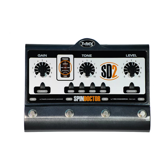 T-Rex SPINDOCTOR 2 User Manual