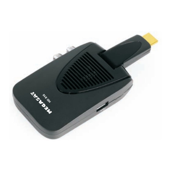 Megasat HD 510 User Manual