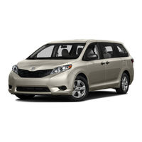 Toyota Sienna 2017 Quick Reference Manual