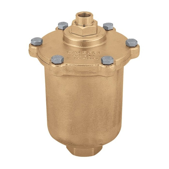 CALEFFI 501 Series Manual