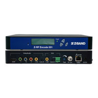 Z-Band Z-RF Encode 001 User Manual And Installation Manual