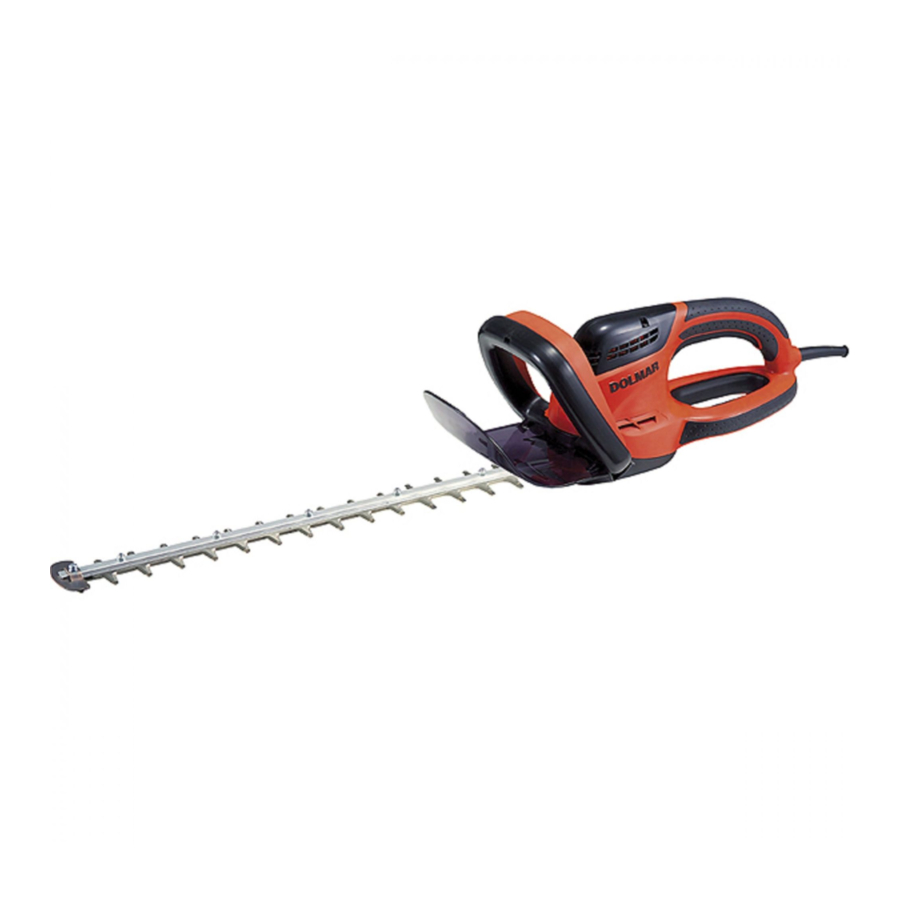 Dolmar HT-5510 Owner's And Safety Manual