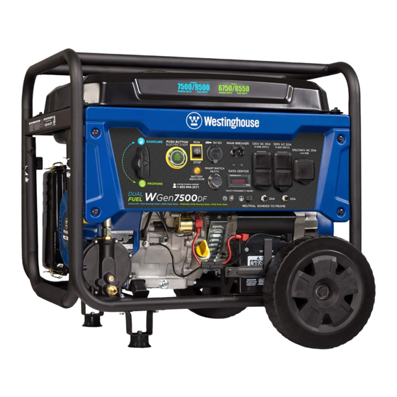 Westinghouse WGen7500DF User Manual
