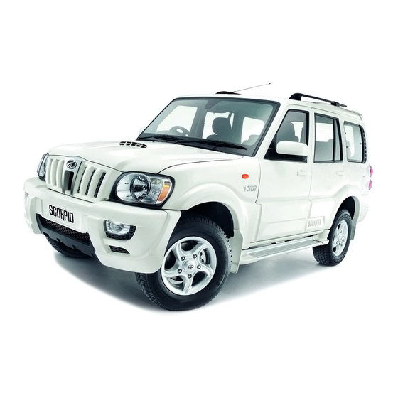 Mahindra SCORPIO Diagnostic Manual