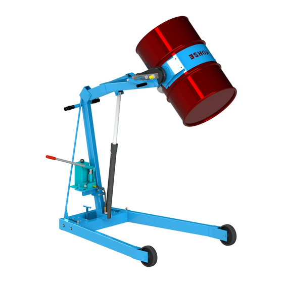 User Manuals: morse 0309 Drum Handling Equipment