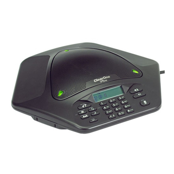 ClearOne MAXTM EX Telephone Installation And Operation Manual