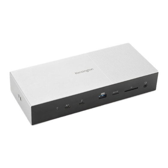 Kensington SD5000T5 EQ Manuals