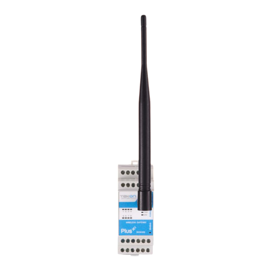 Tekon PLUS WGW420 Installation Manual