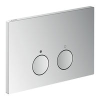 Axor Flush Plate 42530 0 Series Installation Manual