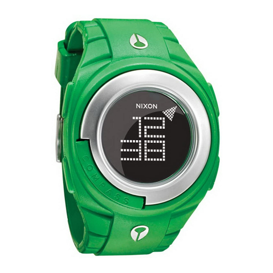 NIXON Outsider Operation Manual