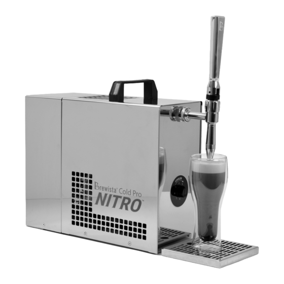 Brewista Cold Pro Nitro Coffee Dispenser Manuals