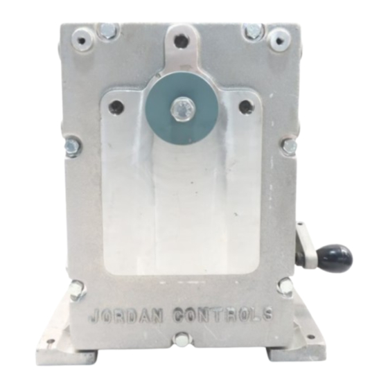 JORDAN CONTROLS SM-1715 Rotary Controller Manuals