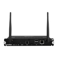 promethean ActivPanel Quick Install Manual