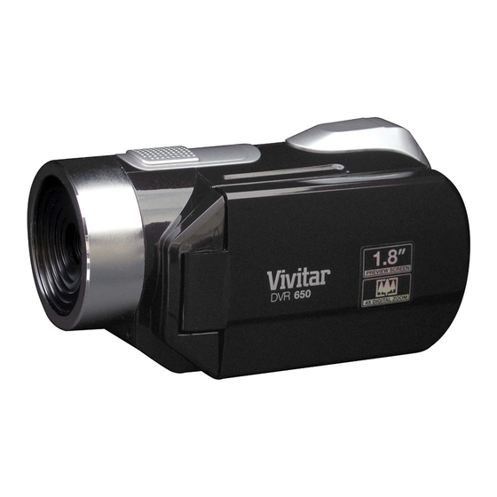 Vivitar DVR650 User Manual