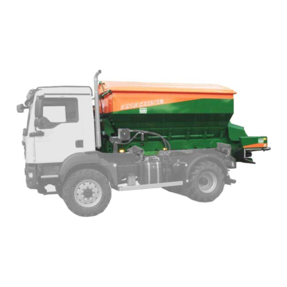 Amazone ZG-B 8200 Truck Operating Manual