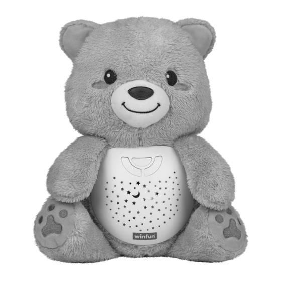 Winfun 2-in-1 Starry Lights Bear Manual