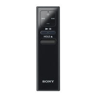 Sony RMT-NWS20 User Manual