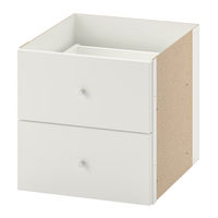 IKEA EXPEDIT INSERT/2DRAWER 13X13