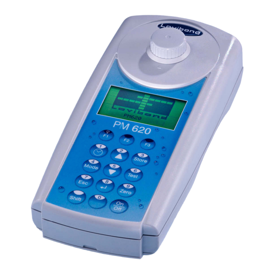 Lovibond PM 620 Instruction Manual