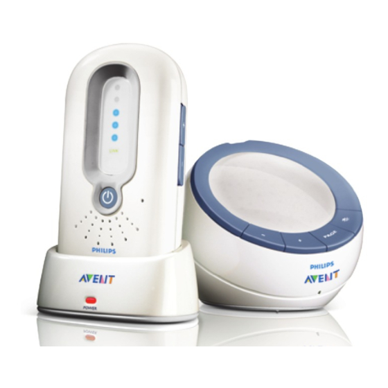 Philips AVENT Avent DECT baby monitor SCD498 User Manual