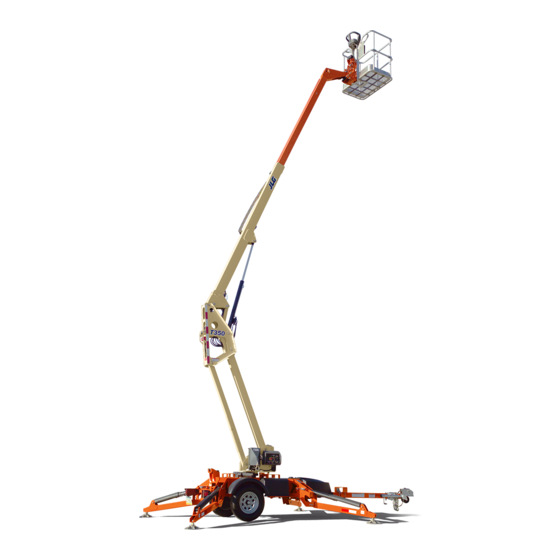 JLG t350 Service And Maintenance Manual