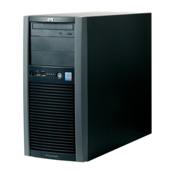 HP ProLiant ML310 G3 Installation Instructions