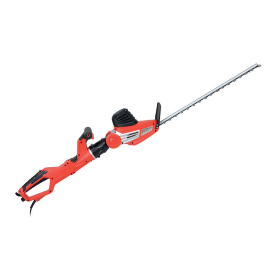 User Manuals: hecht 675 Electric Hedge Trimmer