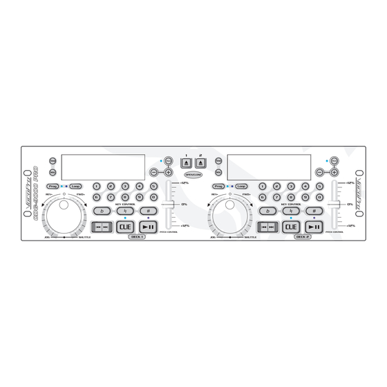 VocoPro CDG-9000 Owner's Manual