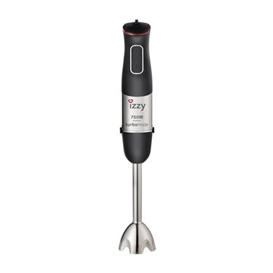 izzy MULTI MIX 750 T-96F Hand Blender Manuals