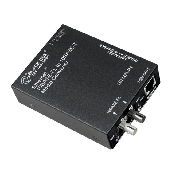 Black Box LH2001A-ST-R3 Specifications