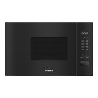 Miele M 2230 SC Operating Instructions Manual