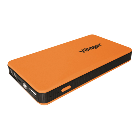 Villager VJS 2500 Jump Starter Manuals