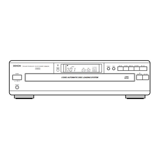Denon 270 Operating Instructions Manual